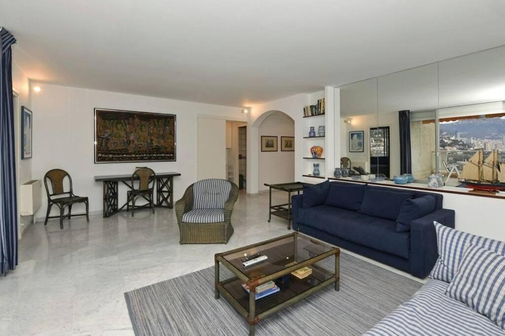 Grand Bleu, Appartamento Vista Mare E Monaco Roquebrune-Cap-Martin Bagian luar foto