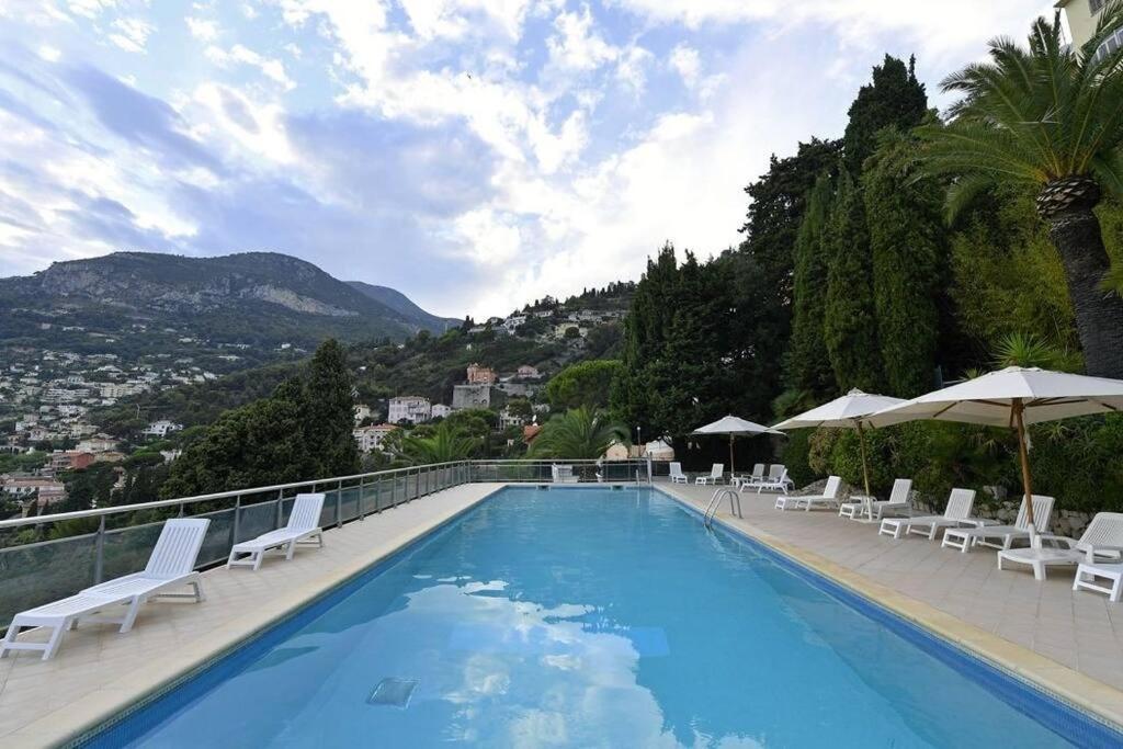Grand Bleu, Appartamento Vista Mare E Monaco Roquebrune-Cap-Martin Bagian luar foto